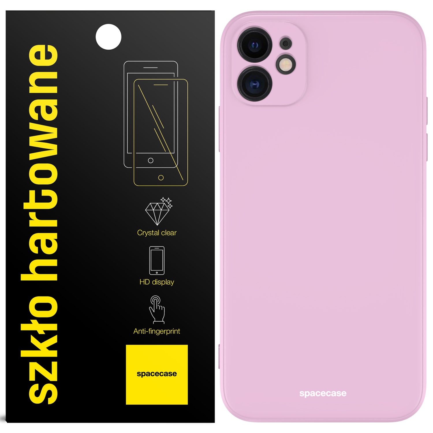 

Etui Do Iphone 11 Spacecase Silicone Case Szkło