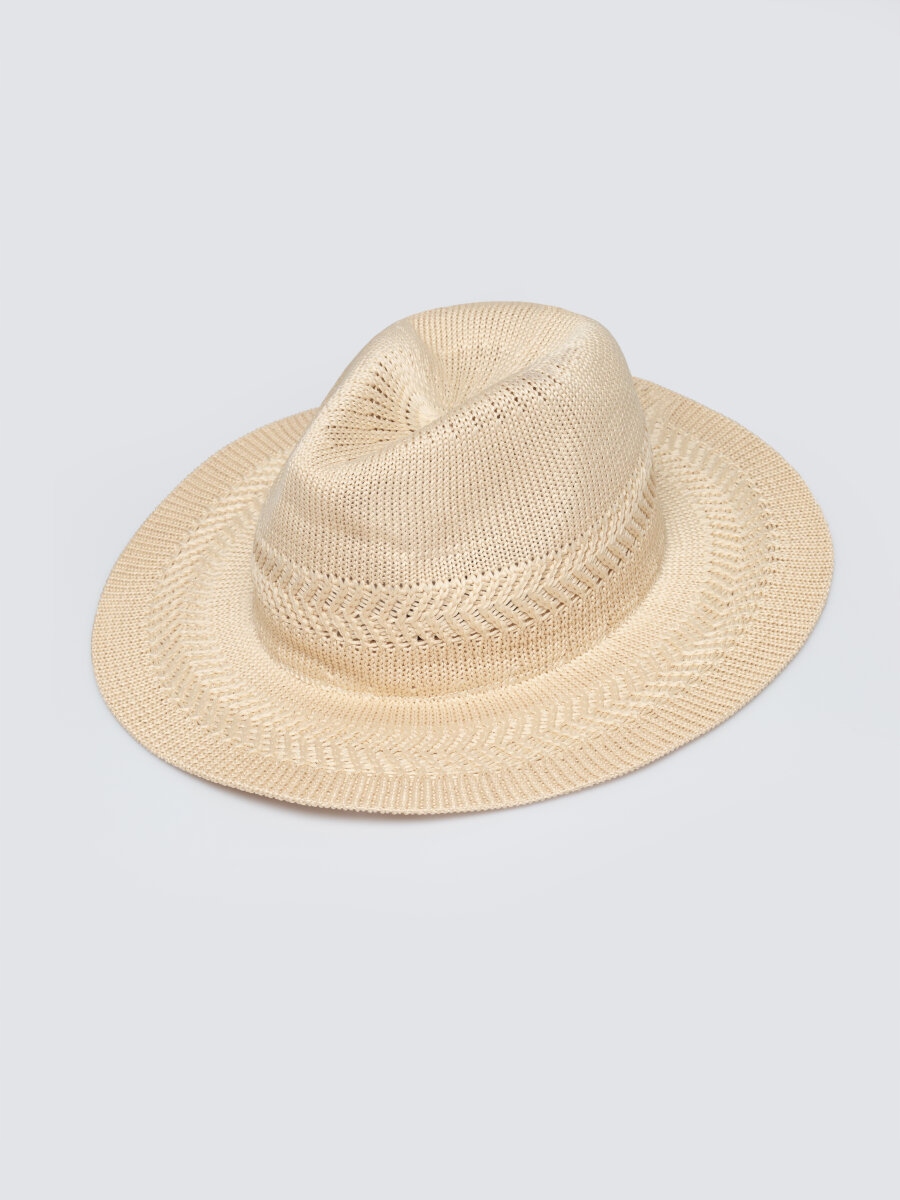 Big Star Dámský béžový klobouk Safari 801