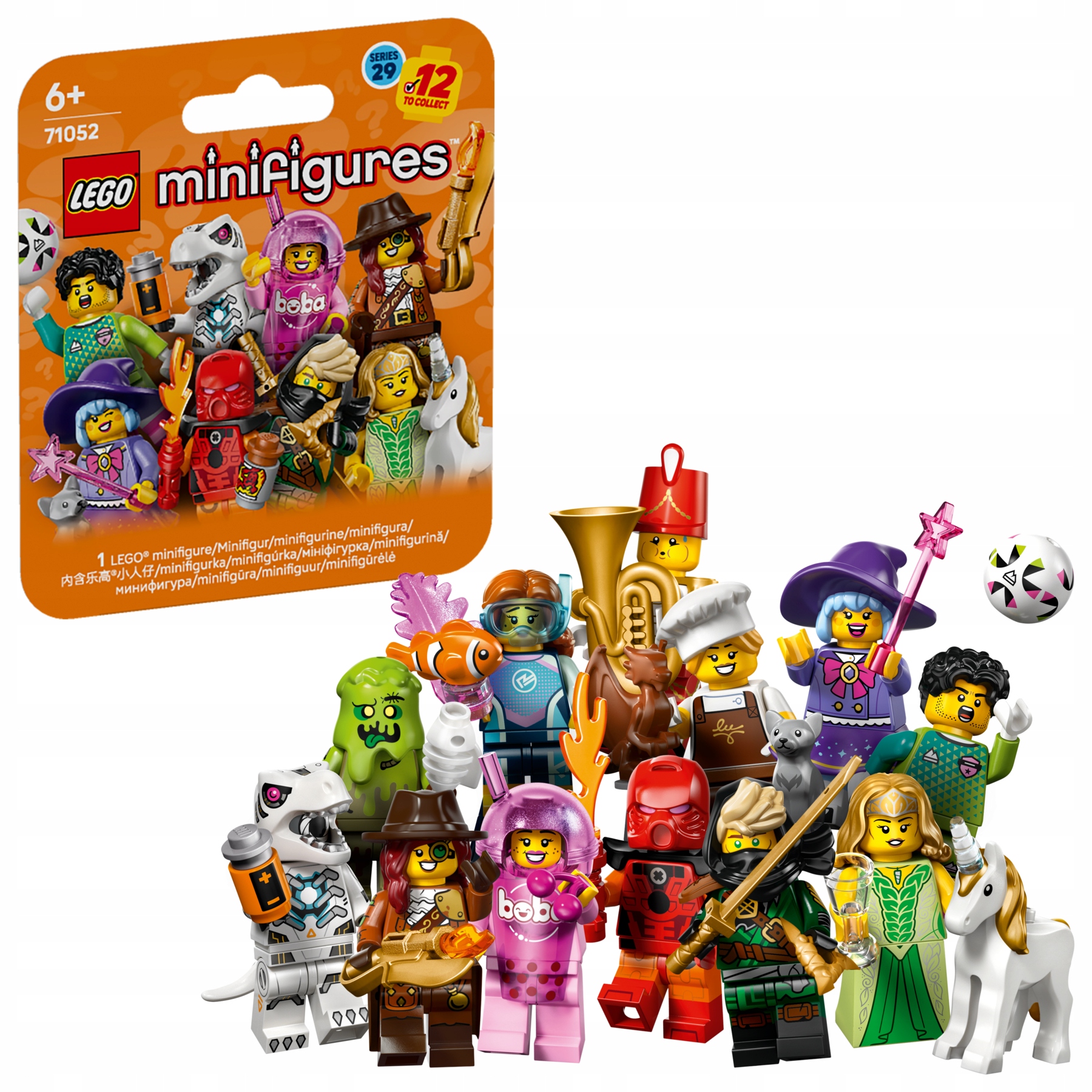 Lego Minifigurki 71052 Seria 29 (komplet 12 szt. w kartonie) Katalog Lego