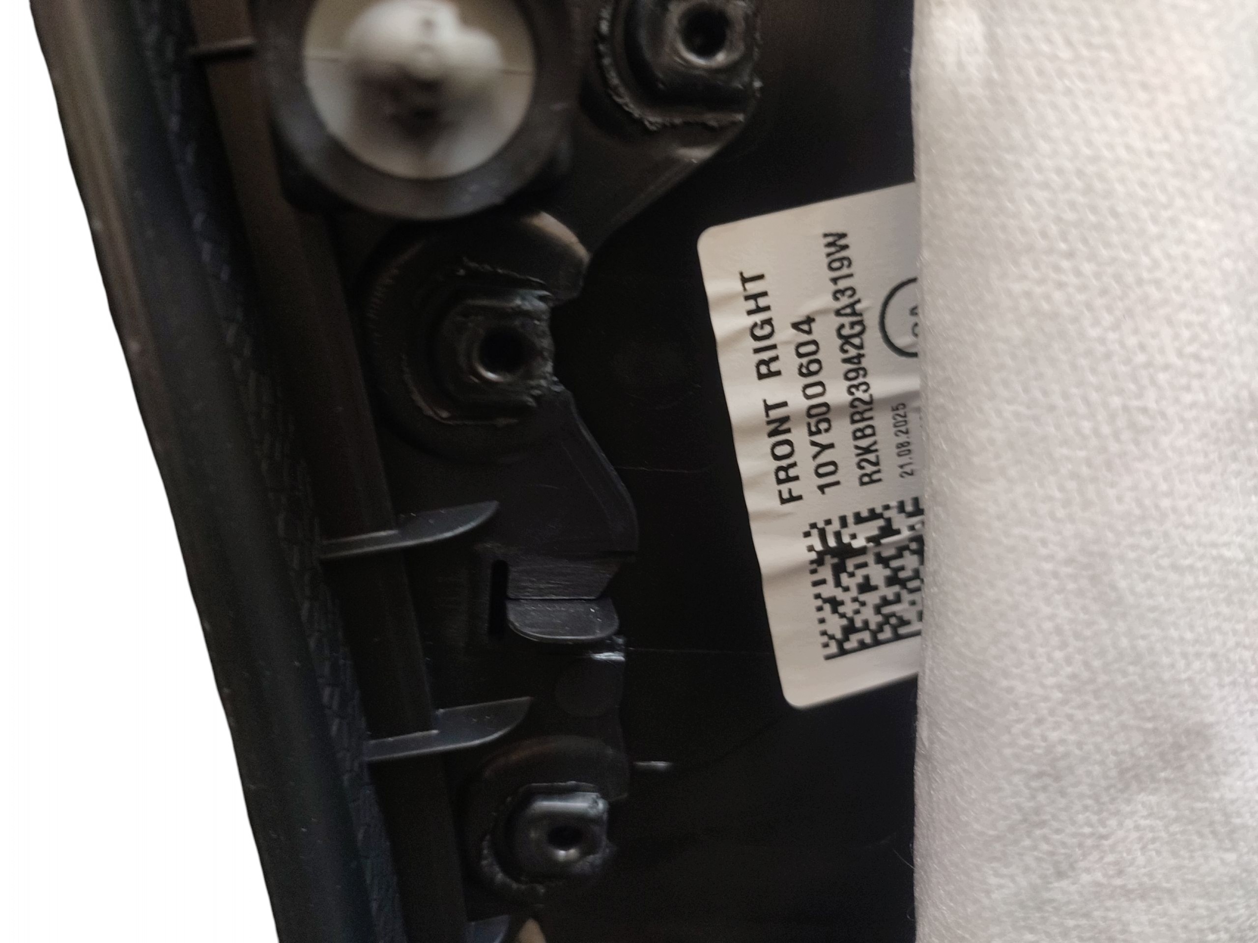 side door right front FORD EXPLORER EV R2KB