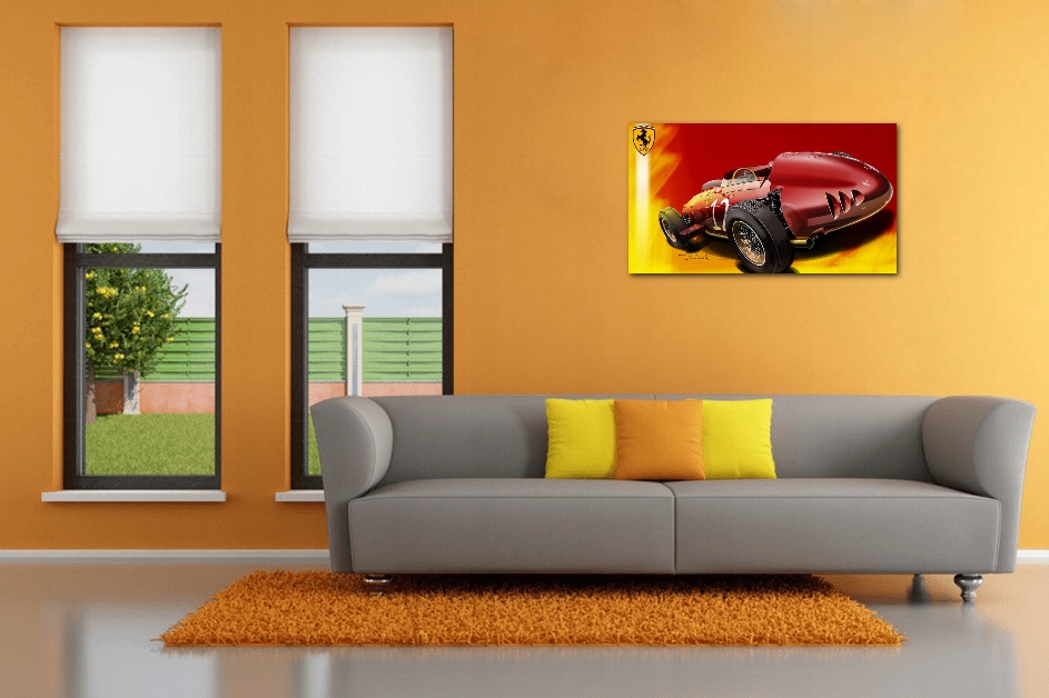 FERRARI 246-холст картина Art Premium XL-хит !
