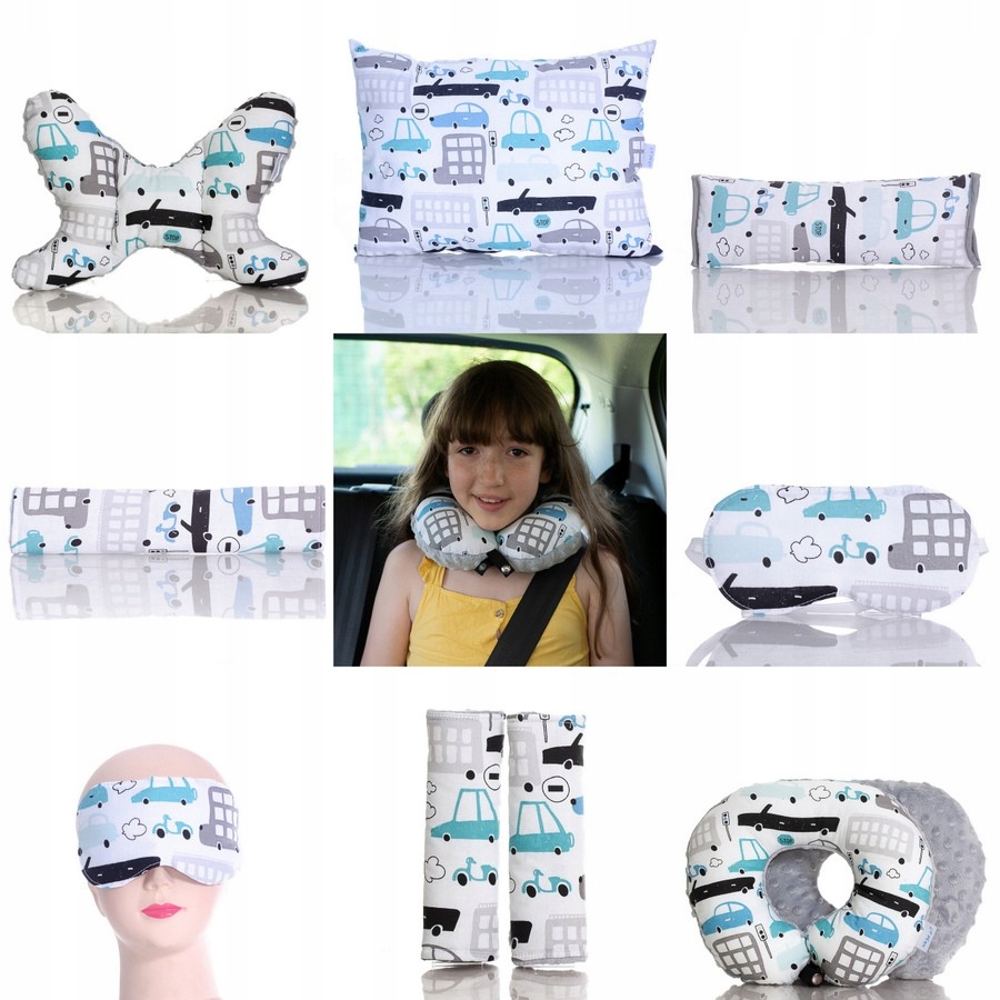 Poduszka podróżna motylek antywstrząsowy minky Rodzaj motylek