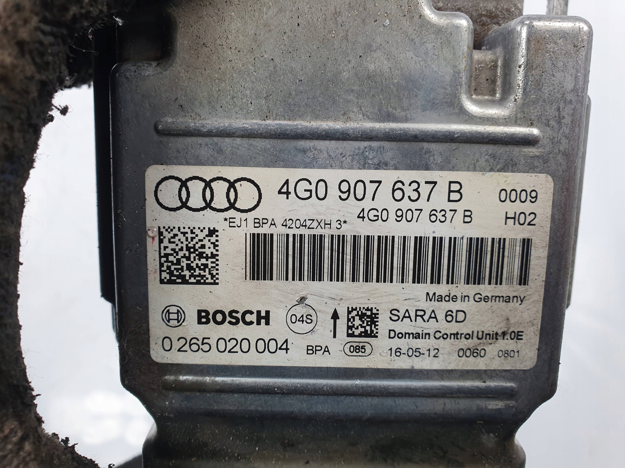module PRZYSPIESZENIA 4G0907637B AUDI A6 C7