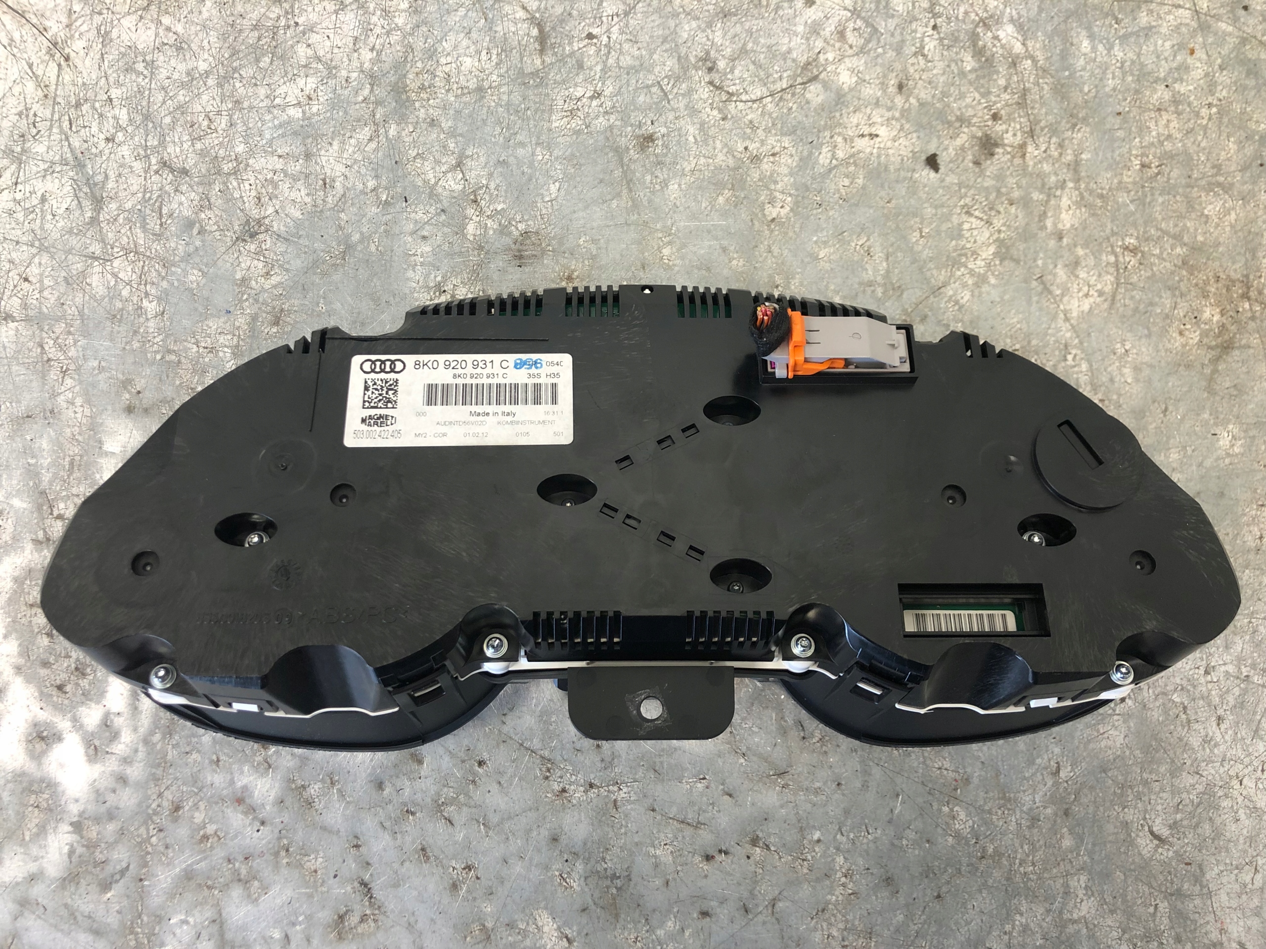 dials dials AUDI A4 B8 LIFT 8K0920931C EUROPA