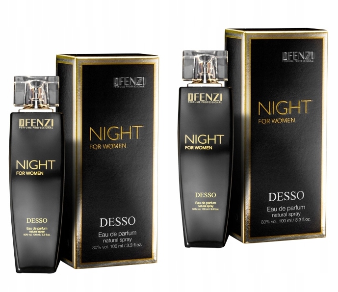 JFenzi Desso Night 2x100 ml parfémovaná voda Set