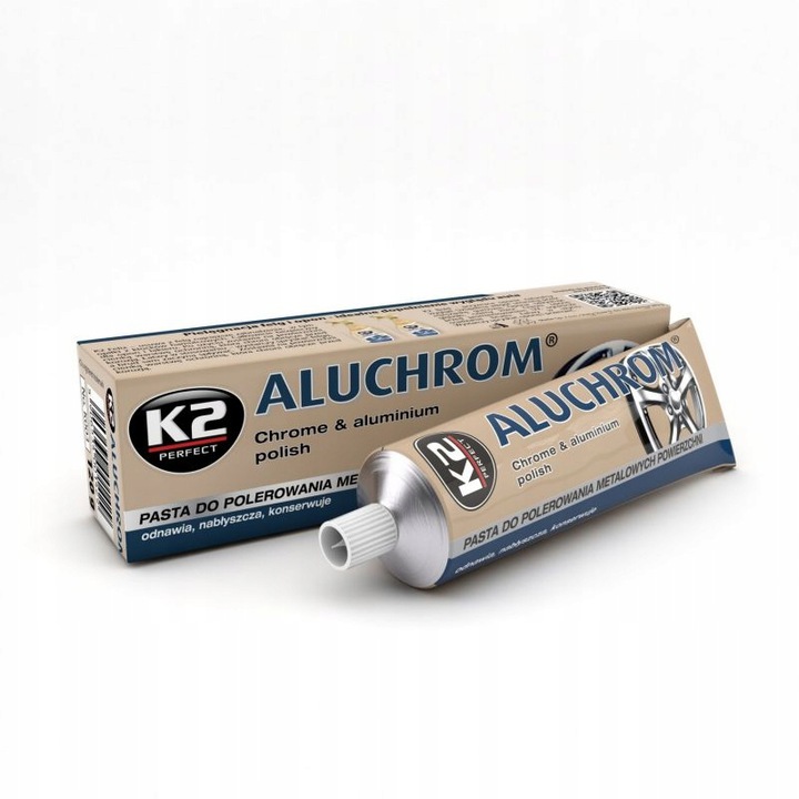 

K2 Aluchrom Pasta Do Polerska Metalu Chromu Stali