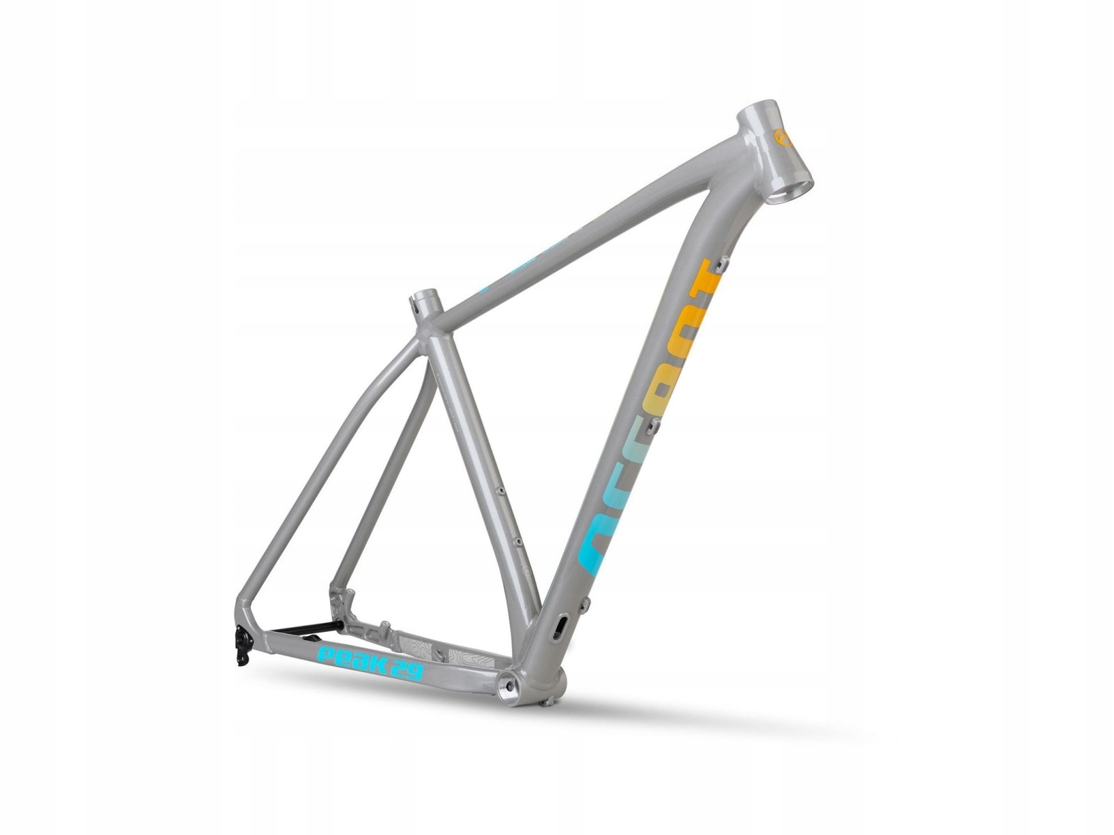 Rám Accent Mtb 29" Peak Boost v.1 platinově modro-oranžový, Small