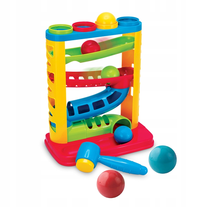 

Smily Play Zjeżdżalnia Z Piłeczkami I Młotkiem