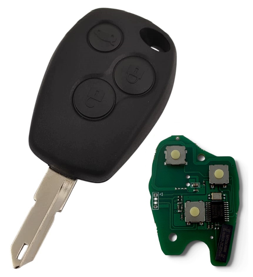Pilot Klíč Opel Vivaro Trafic Primastar 433MHz PCF7947 3 tlačítka NE72