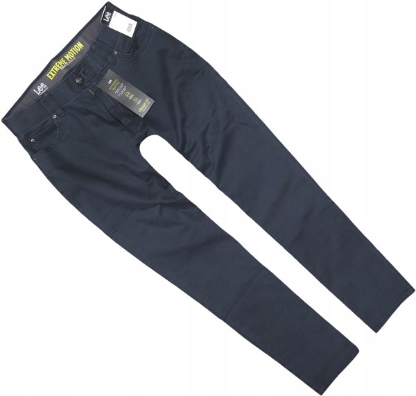 Lee Straight Fit XM spodnie proste navy W34 L34