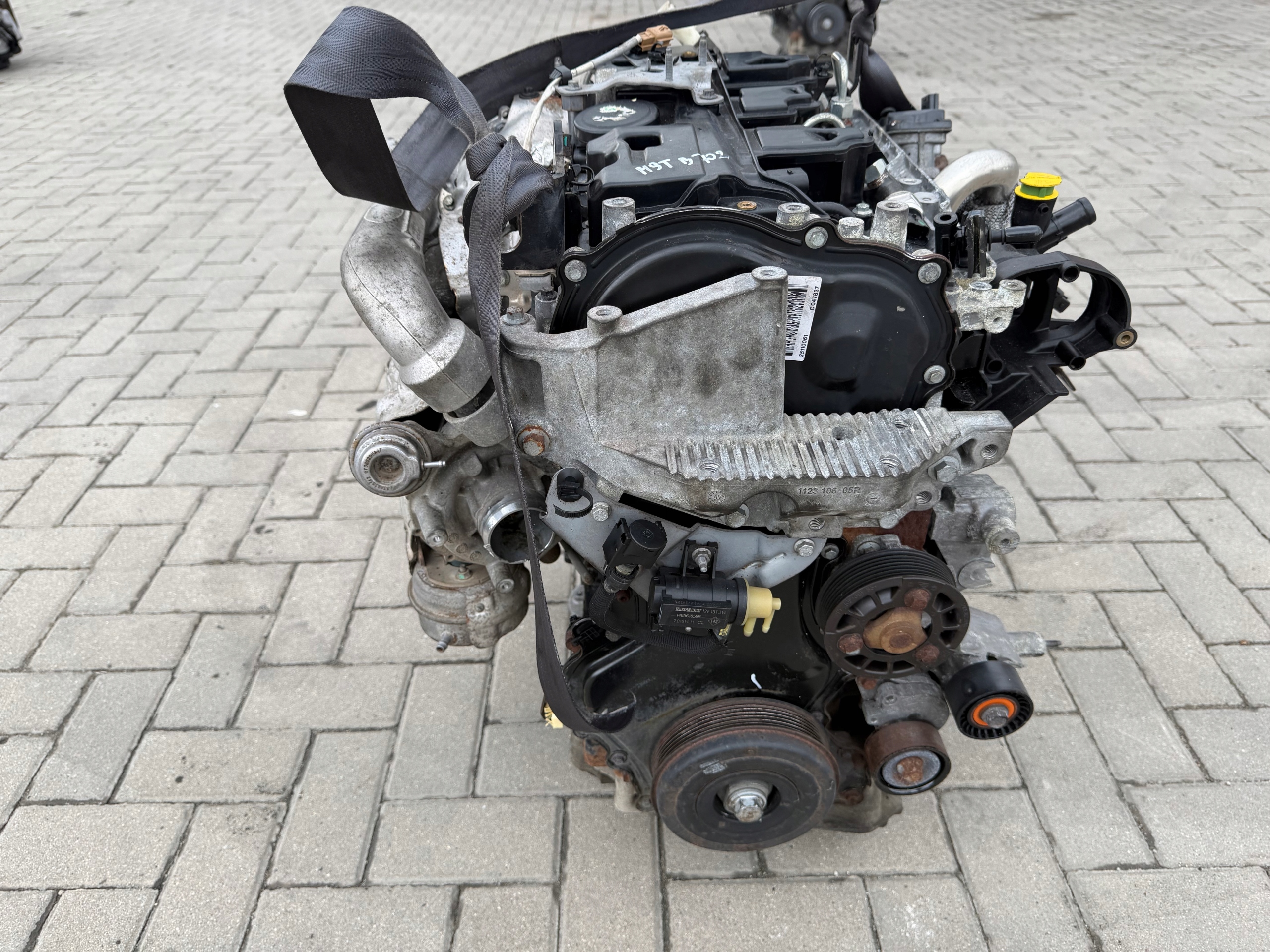 complete engine 2.3 DCI Renault Master M9TB702 M9T702 Bi-turbo 145tys km