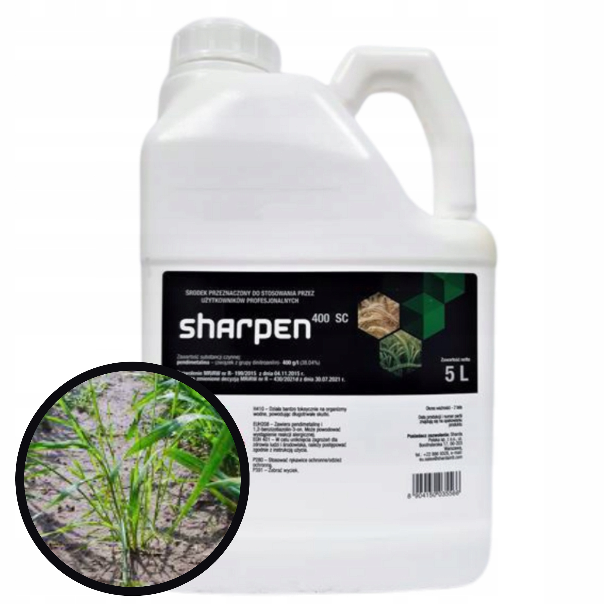 Sharpen 400 Sc 5L |pendimetalina| środek chwastobójczy| miotła zbożowa