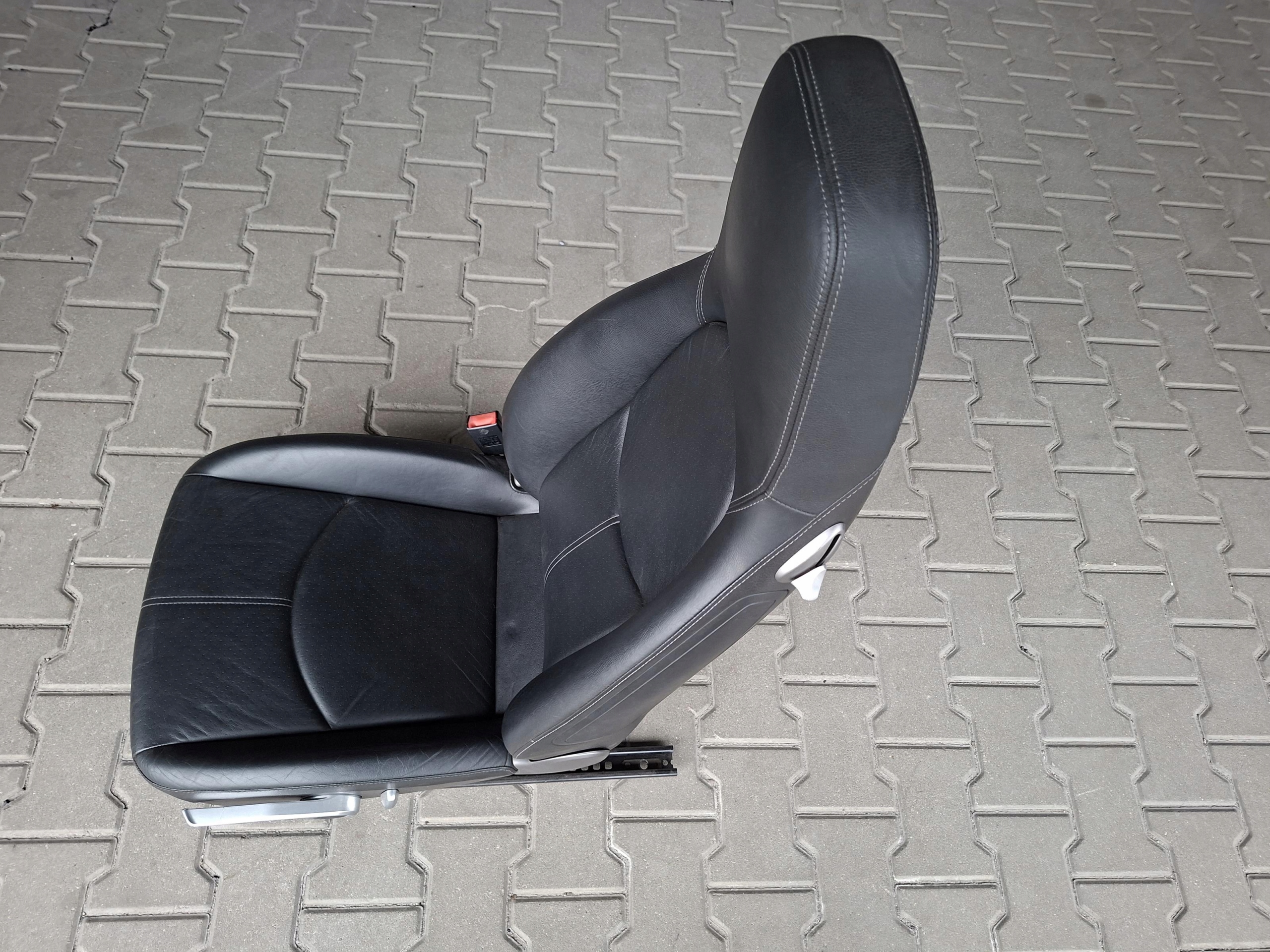 Sitz links schwarzer + AIRBAG SITZ PORSCHE BOXSTER CAYMAN S 987