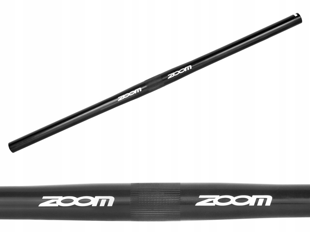 Kierownica rowerowa Mtb trekking city Zoom MTB-AL-110PP prosta, 600mm, 6°