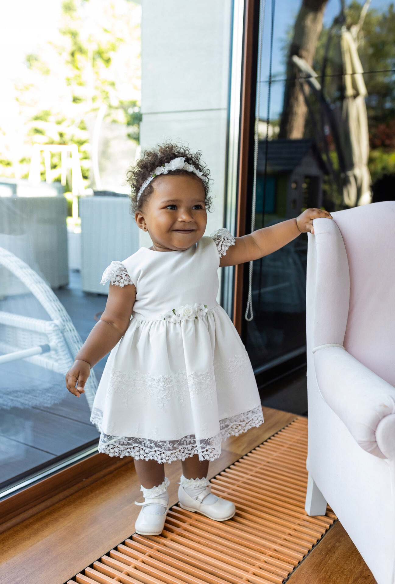 SUKIENKA TIFFANY Z KRÓTKIM RĘKAWEM - 62 Rozmiar 62