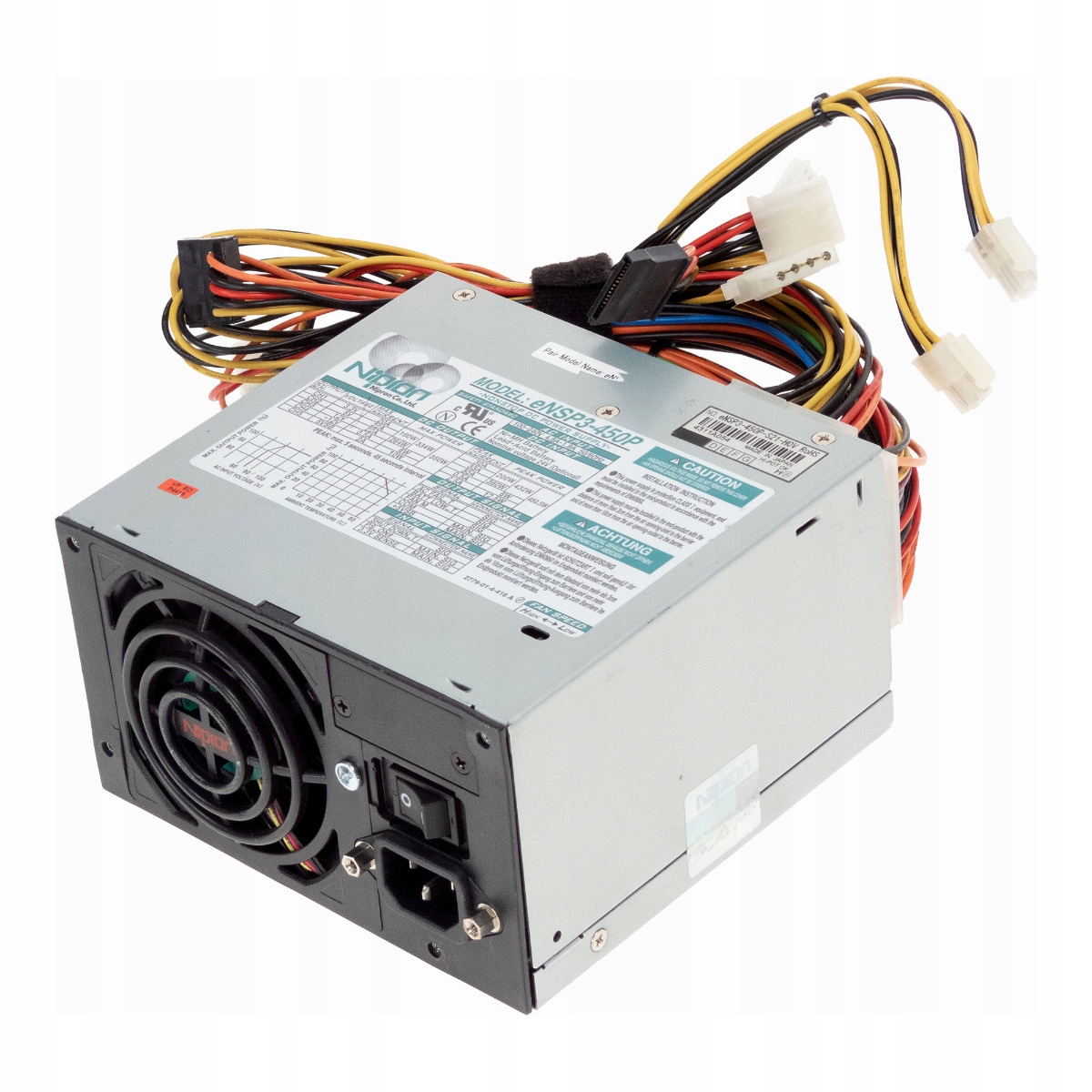 Nipron eNSP3-450P-S21-H0V 350W Nonstop DC Psu Vstup Na Accu Atx 20+4-PIN