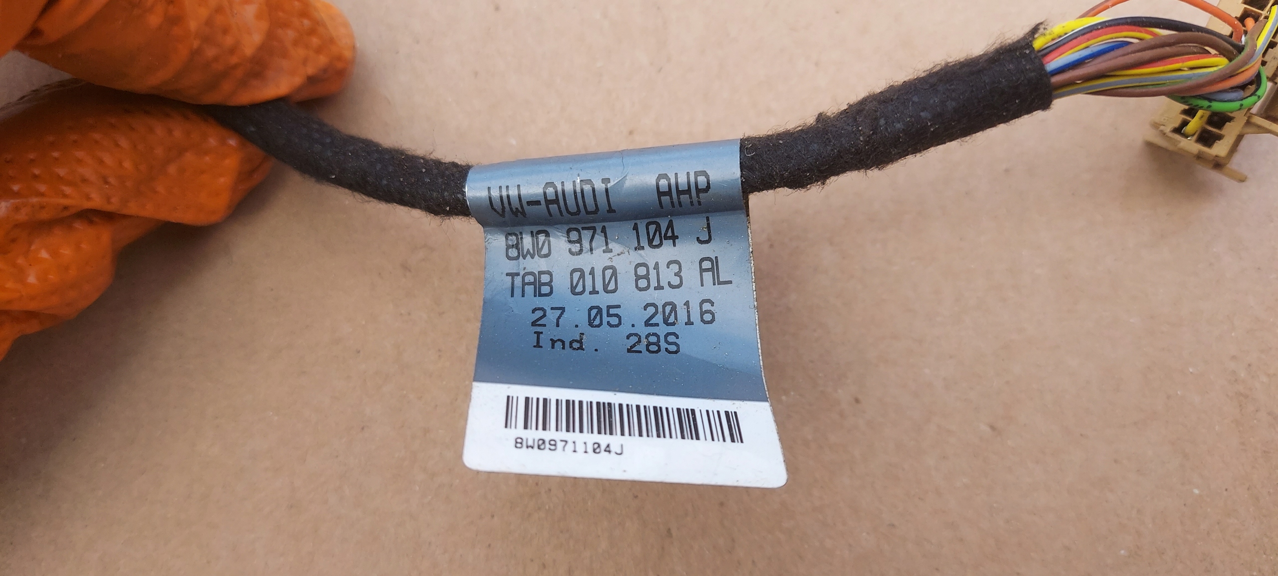 cablaggio Paraurti posteriore AUDI A4 B9 8W0971104J