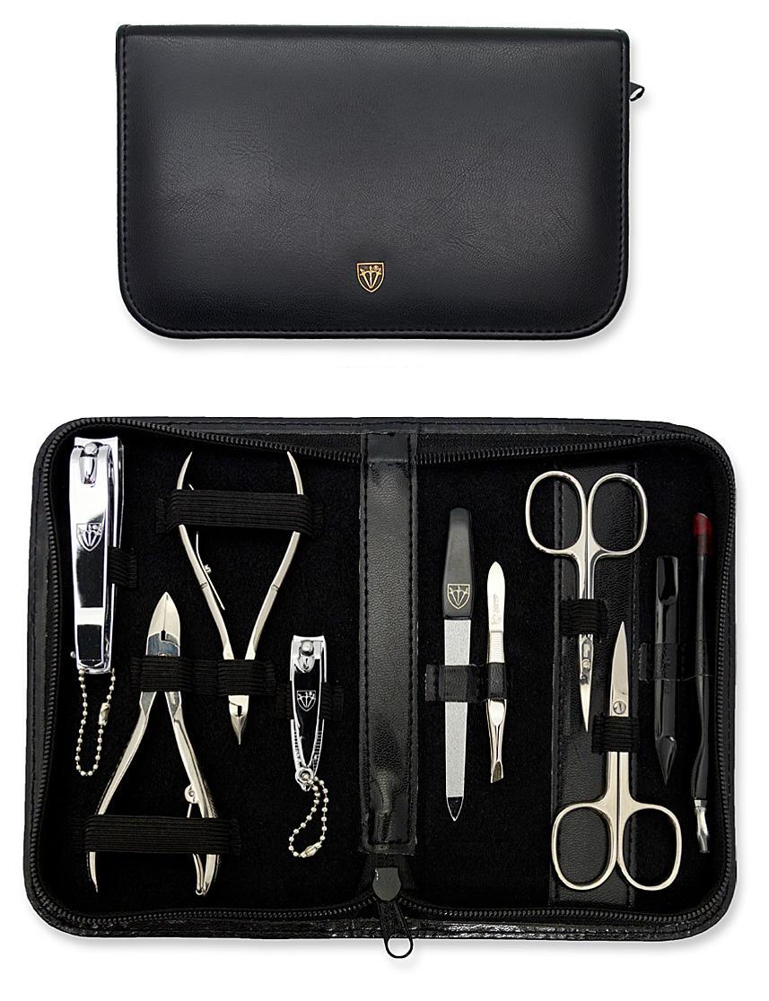 Velký dámský set na manikúru, kleště na kůžičku Solingen MC