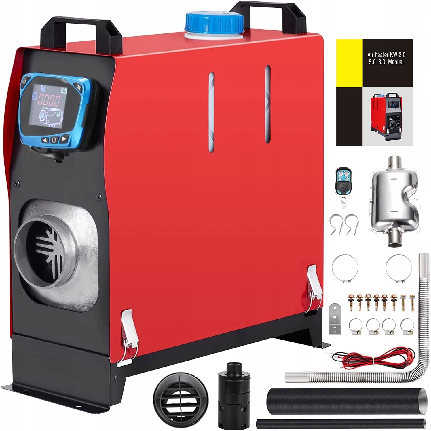 12V 8KW ANBULL ЭКОЛОГИЧНЫЙ ЭКОНОМИЧНЫЙ НАГРЕВАТЕЛЬ