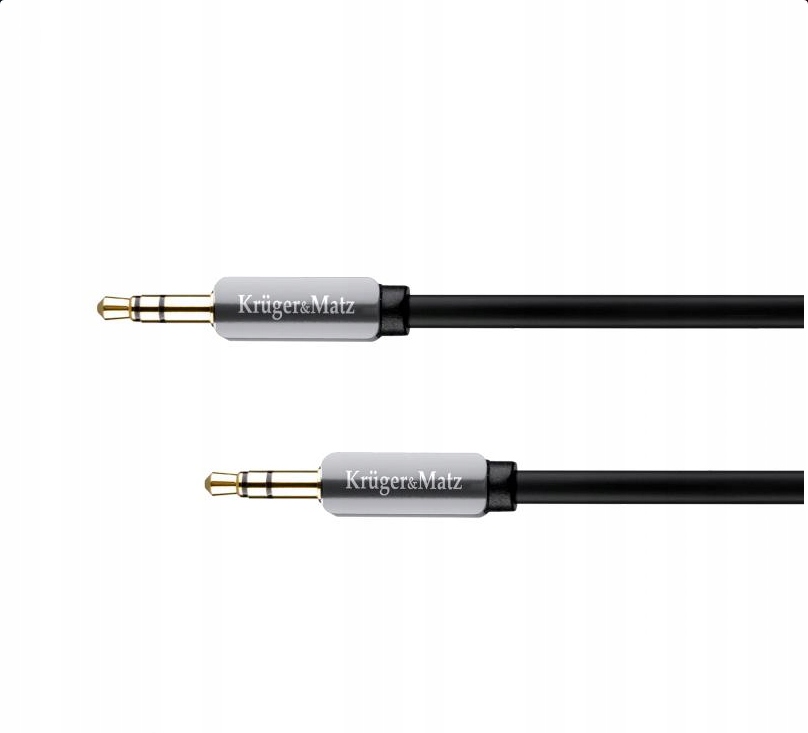 

Kabel wtyk prosty - wtyk prosty jack 3.5 stereo 1m