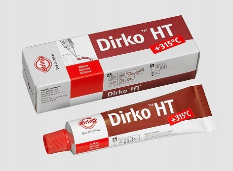 Silikon Masa Dirko Czerwony Elring 705.707 70ML