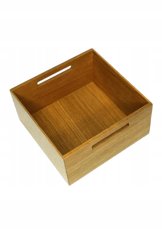 Peka 07.366.D Štvorcová krabička 236x236x120 mm dub