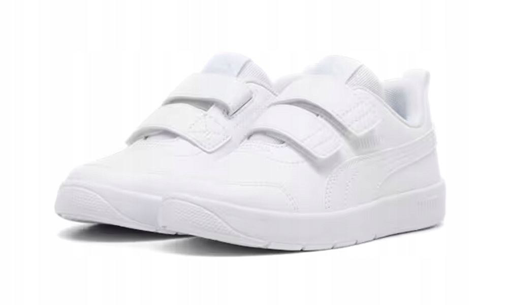 Puma Buty dziecięce Courtflex V3 białe 30