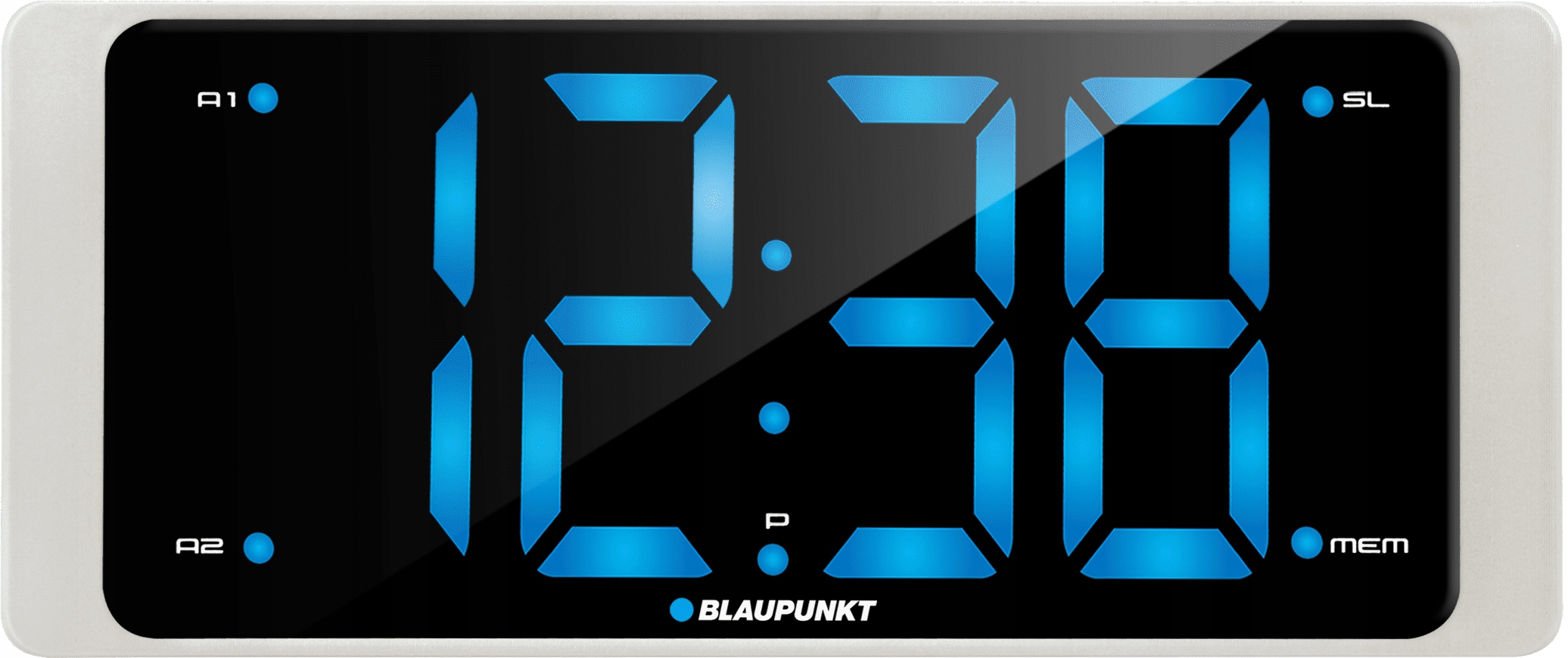 Radiobudzik Blaupunkt CR16WH Duży LCD Usb Podwójny Alarm Radio Fm