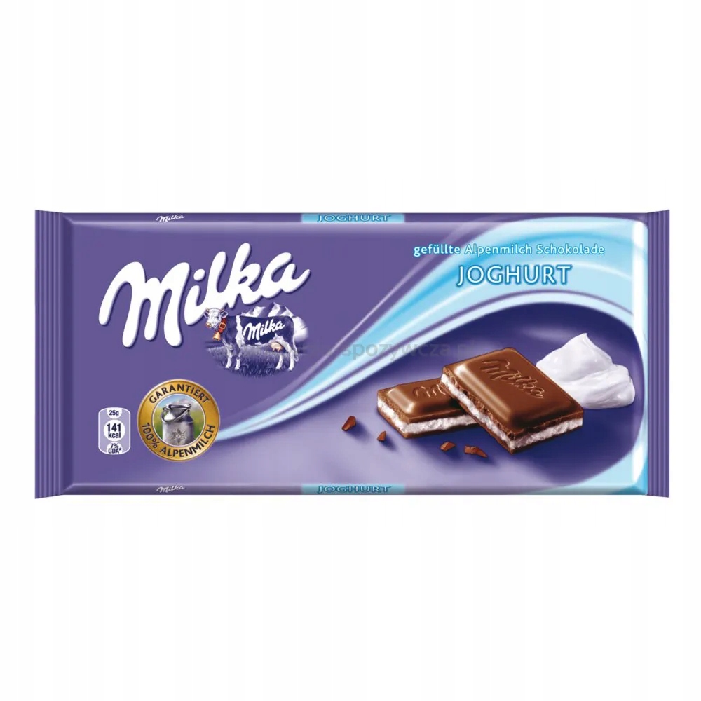 Levně Milka Čokoláda Yoghurt 100 G