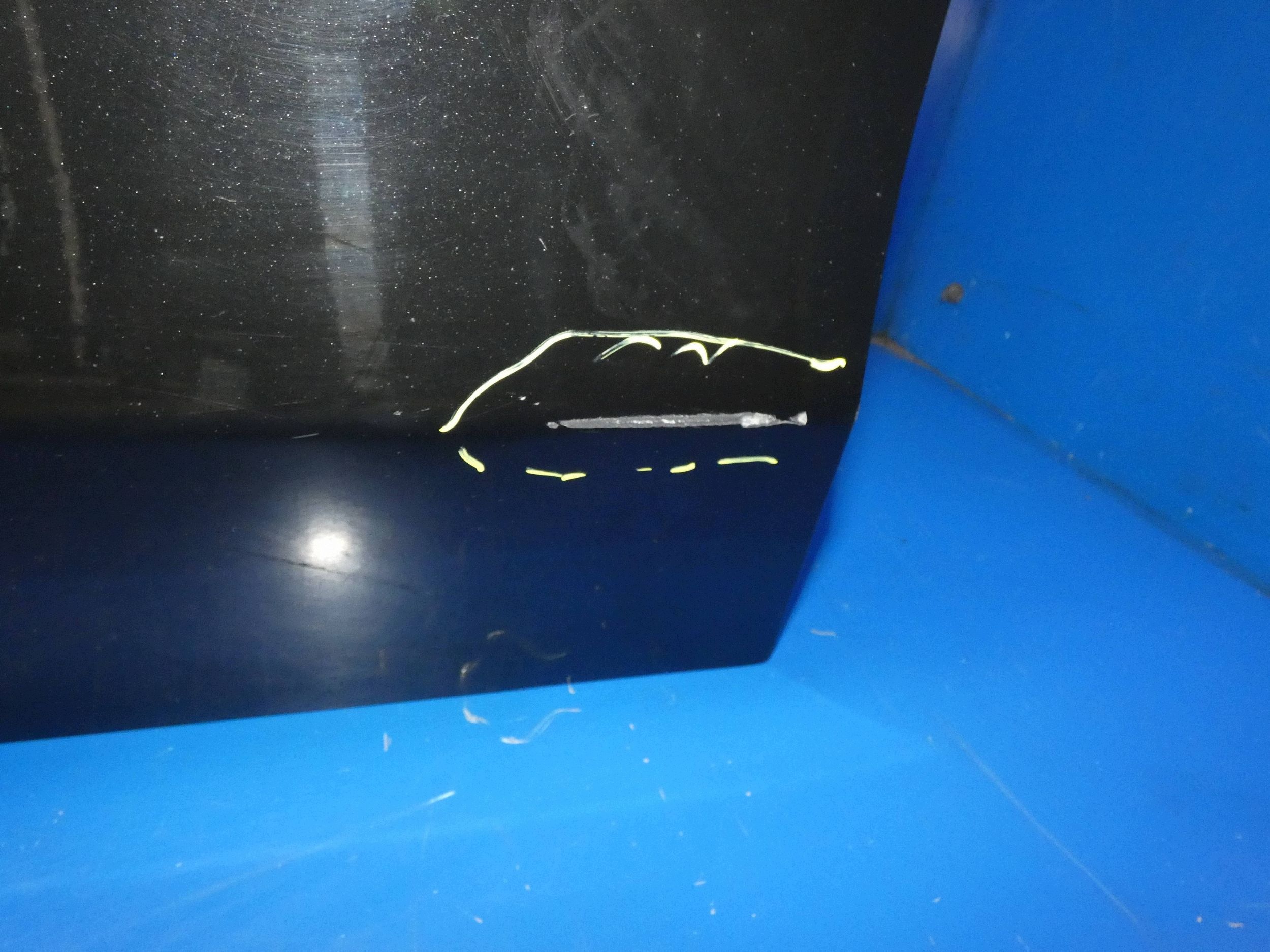 MERCEDES C KLASA W205 door left left front front RYSA complete