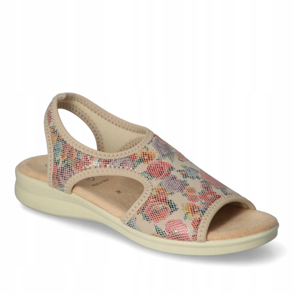 Sanital Flex dámské sandály 8090.17 s plochým podpatkem velikost 39