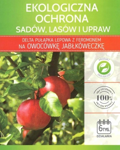 

Pułapka lepowa Owocówkę Jabłkóweczkę Delta+Feromon
