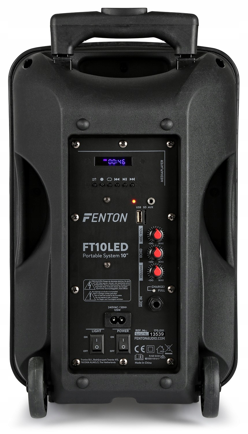 Kolumna aktywna FT10LED Kod producenta FT10LED