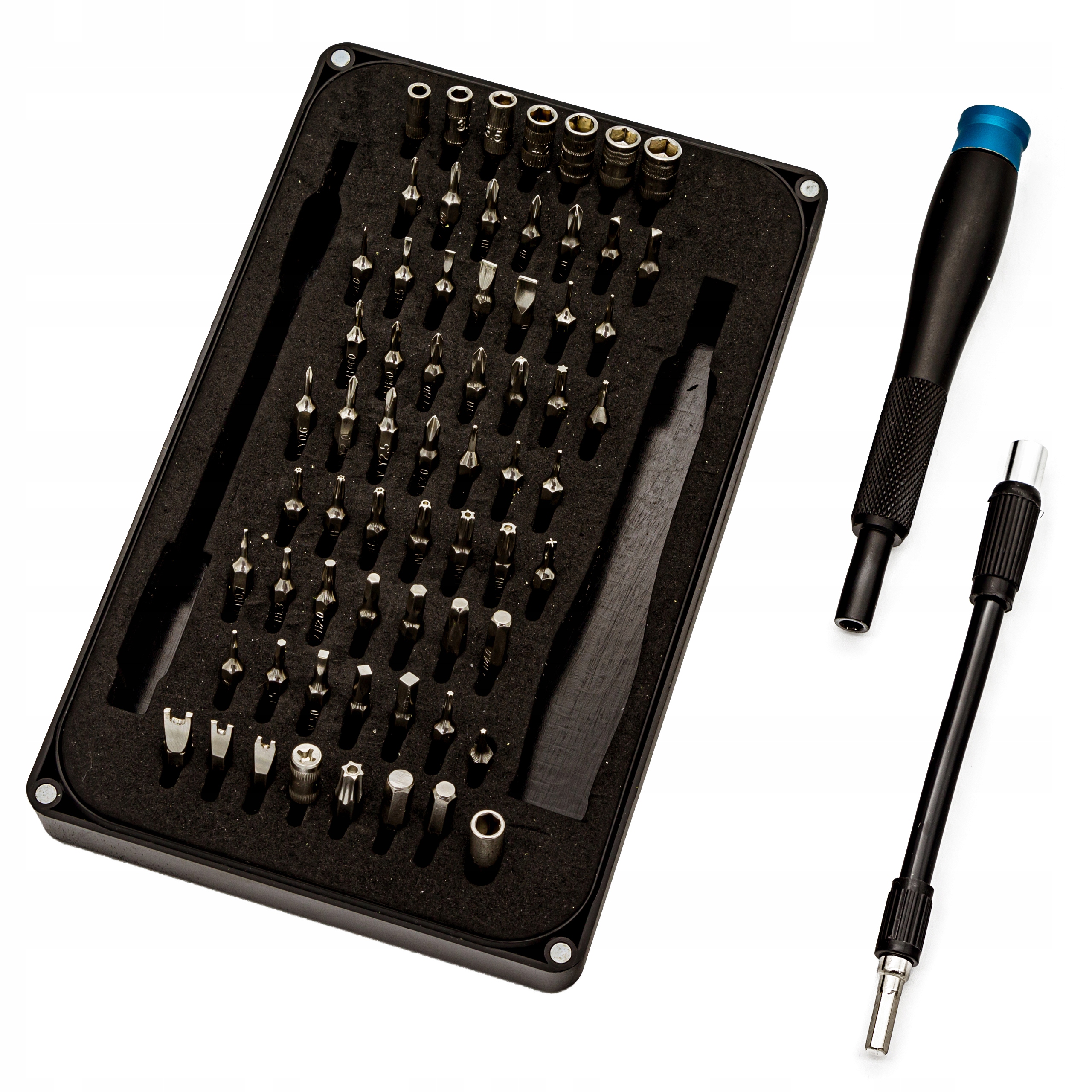 Zestaw Narzędzi Wkrętak 64 Bity Śrubokręt Torx Hex