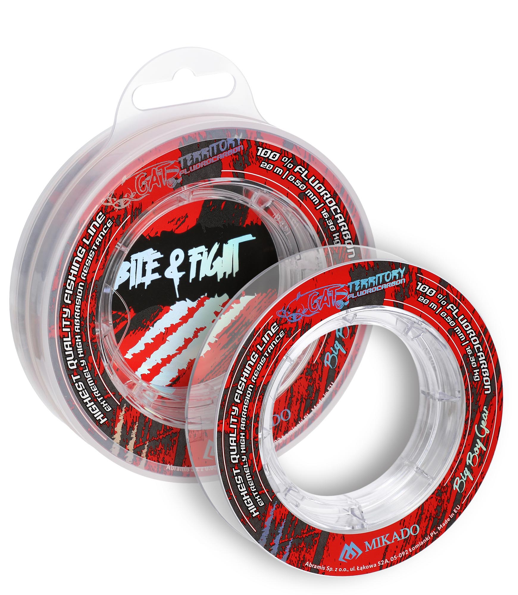 Fluorocarbon Cat Territory 0,50mm 16,3kg op. 20m