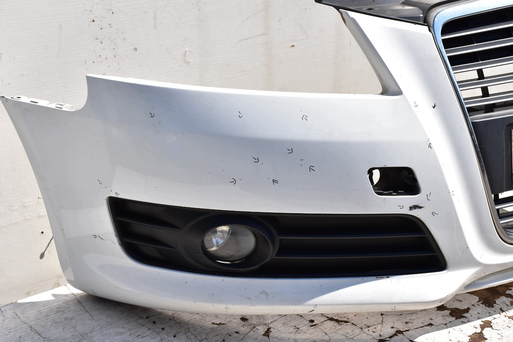 bumper front AUDI A3 8P LIFT 2008-2012 Kod lakieru: LY9C