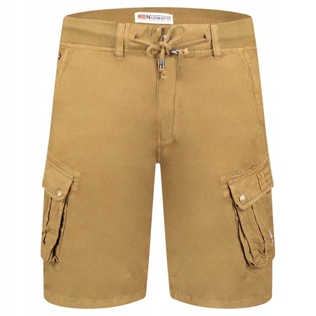 Pánské letní Kraťasy Geo Norway ze 100% bavlny s kapsami