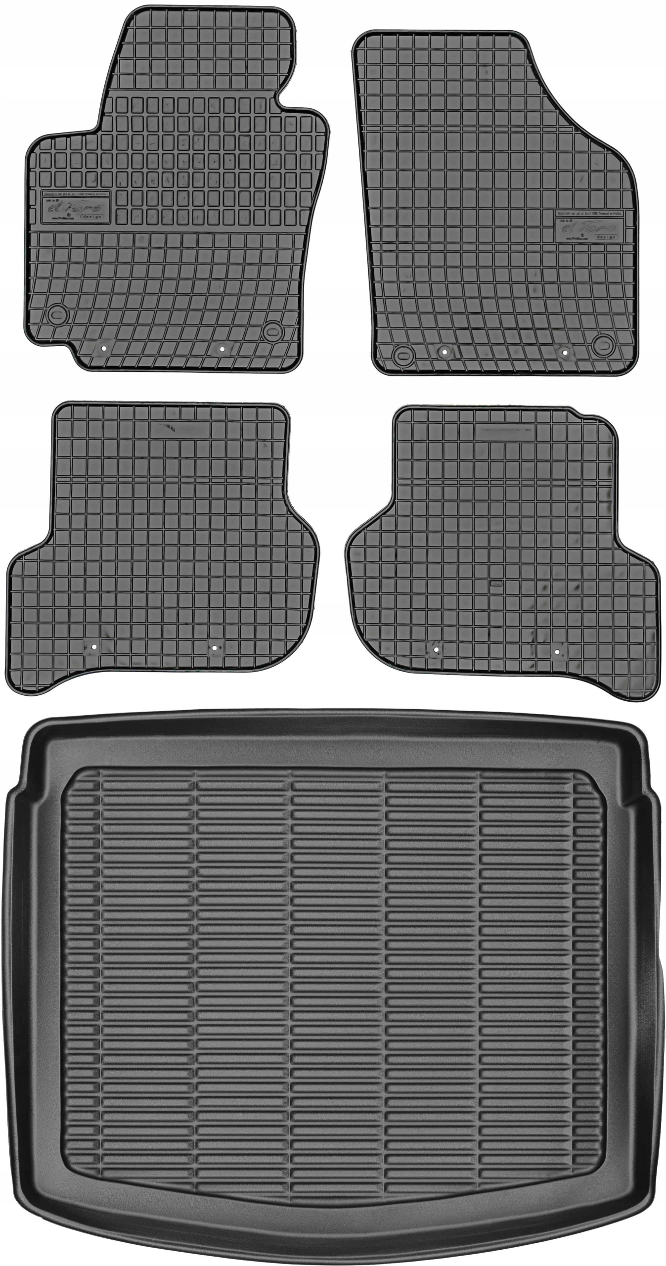 Seat Altea Hatchback 04-15 Gumové rohože rohož