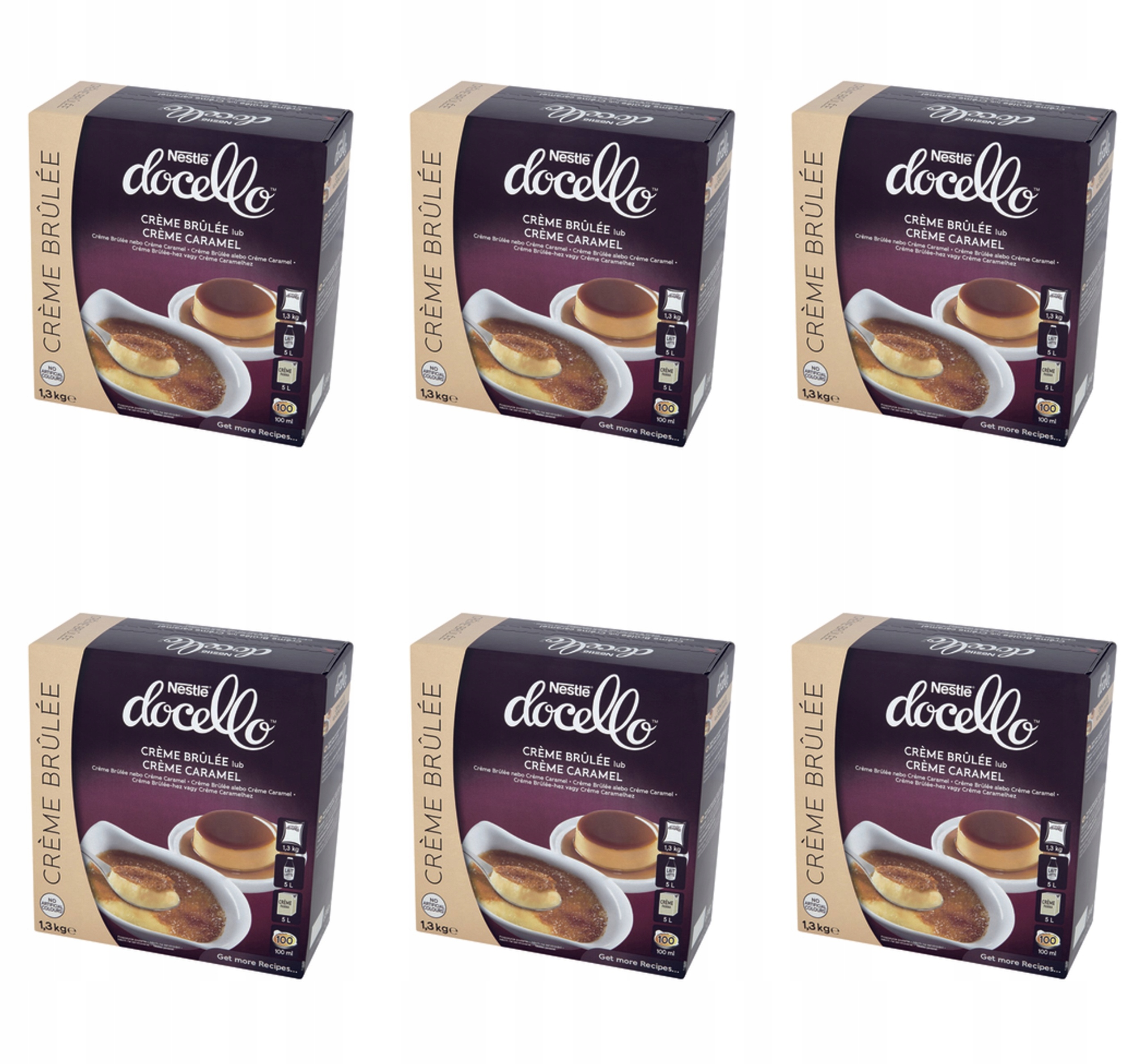 Nestlé Docello Crème Brulée 1,3 kg X6