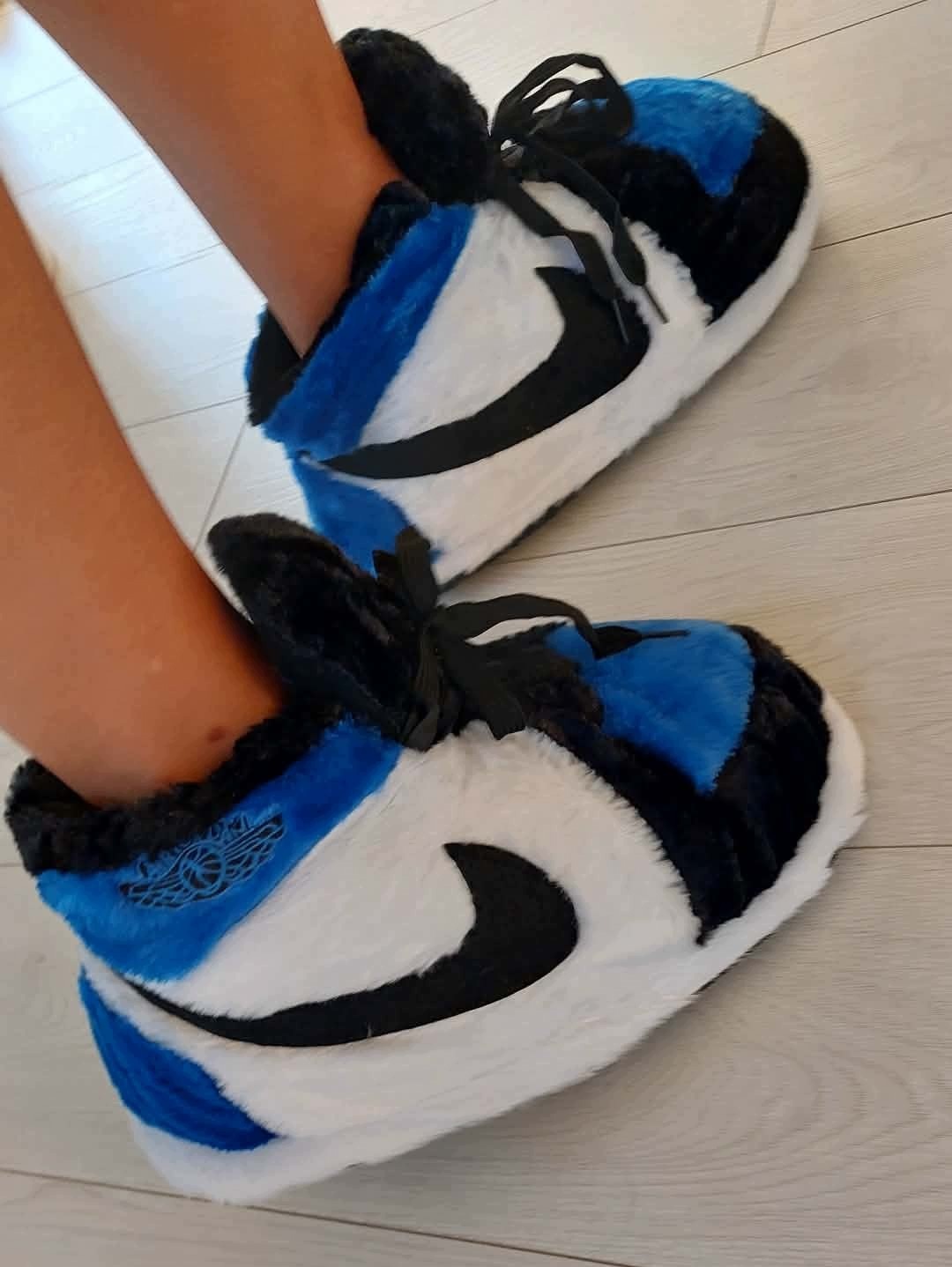 Plyšové Papuče~Vysoké~ONE Size 35–45 – Zateplené~Gumová podrážka~Unisex