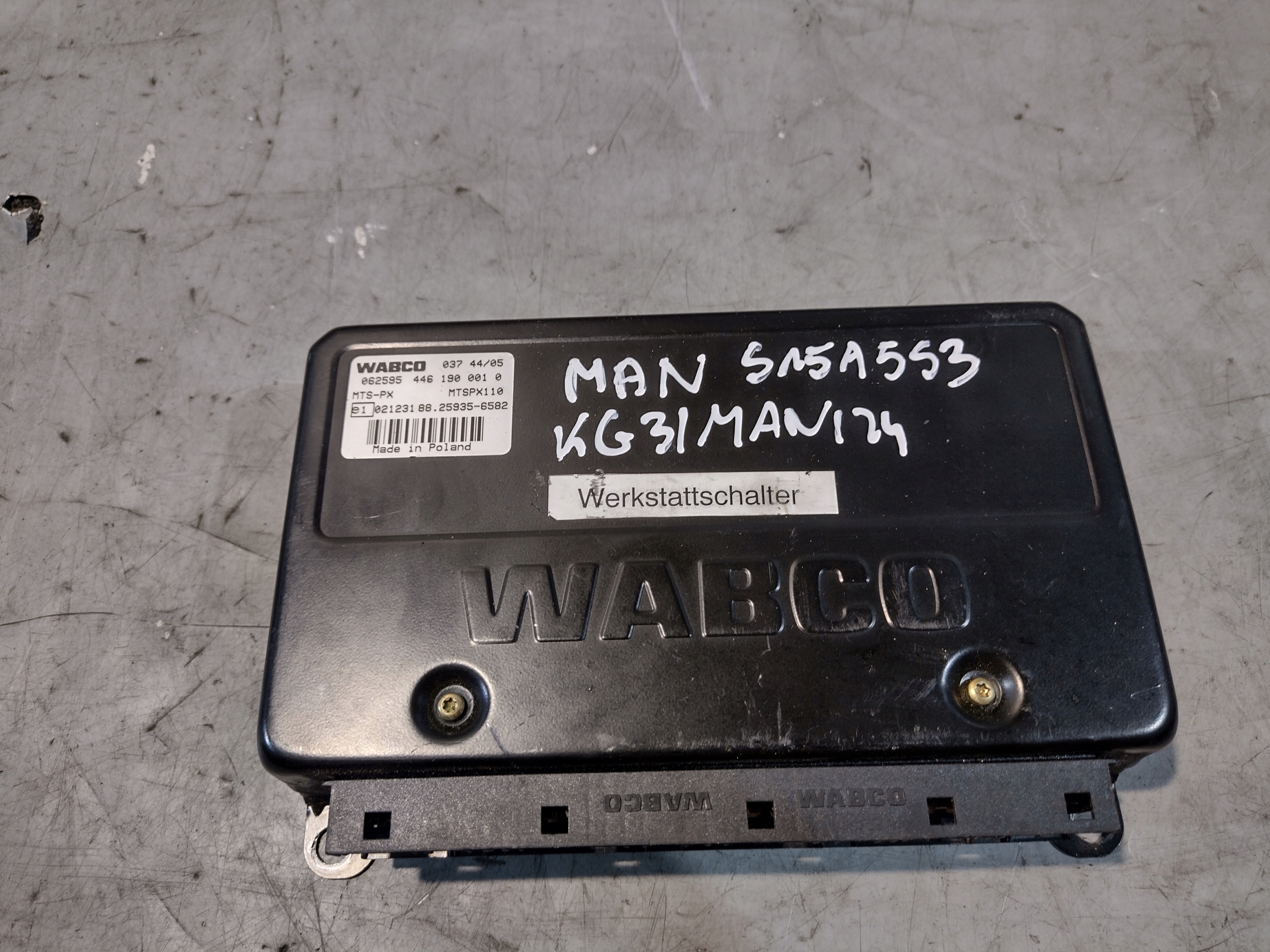 Unité de contrôle Wabco 4461900010