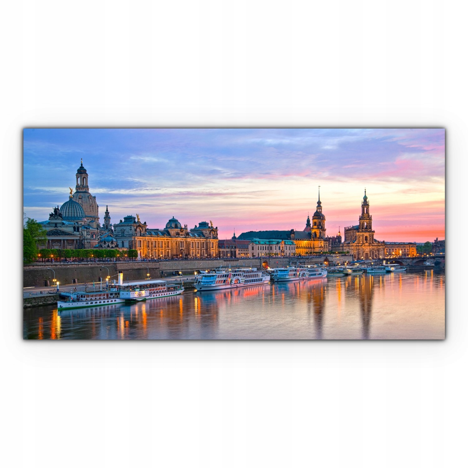 

Obraz płótno canvas 100x50 Drezno Miasto Budynki
