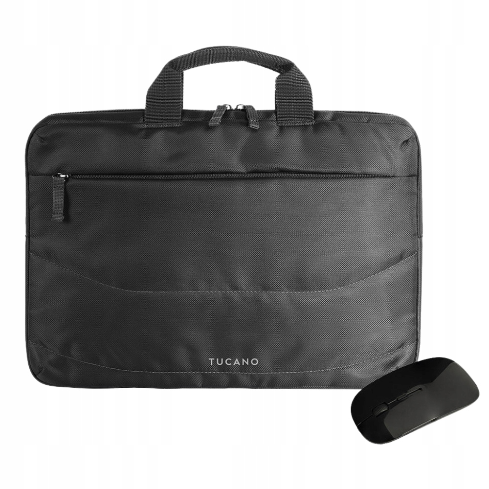 Zestaw torba Tucano Borsa Idea na laptopa 13.3"/14" myszka czarny