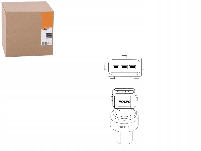 Snímač Tlaku Klimatizace Volvo V70 96- XC70 00-