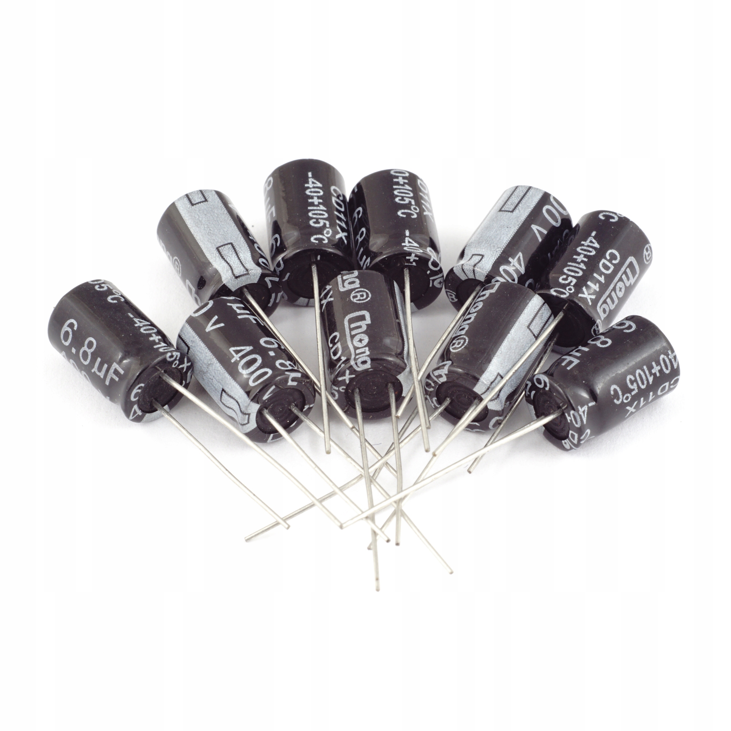 Kondensator elektr. 6.8uF 400V - [10szt]