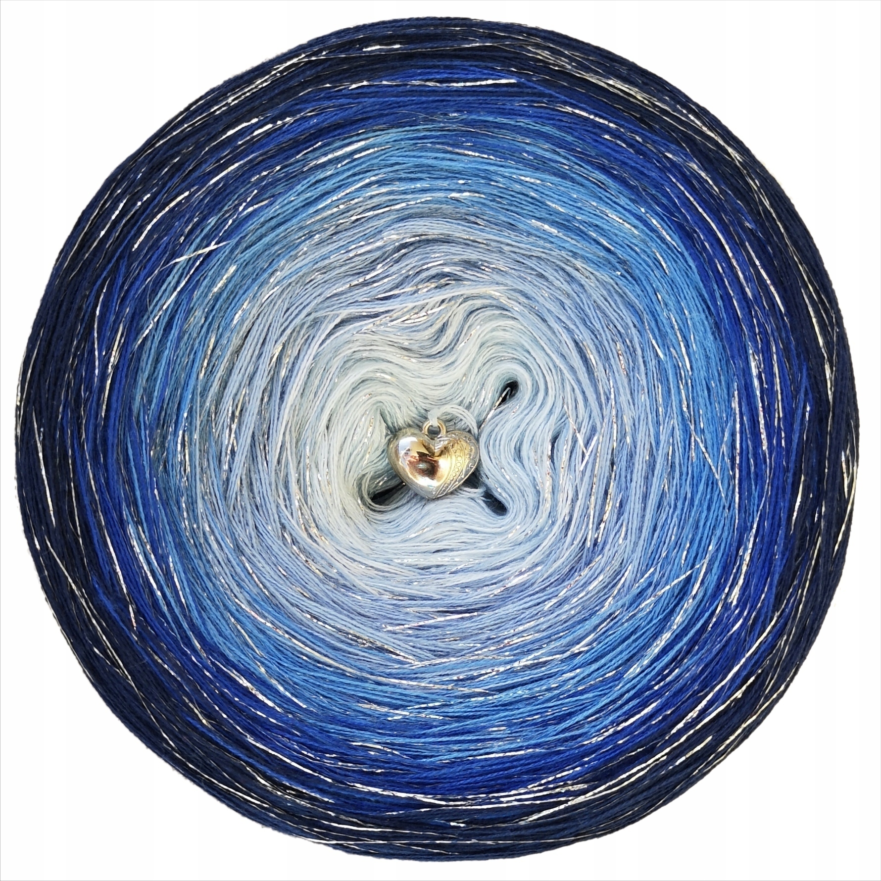 Příze bavlna akryl motůrek 4 nitě ombre vlastní výběr lurex 1800m