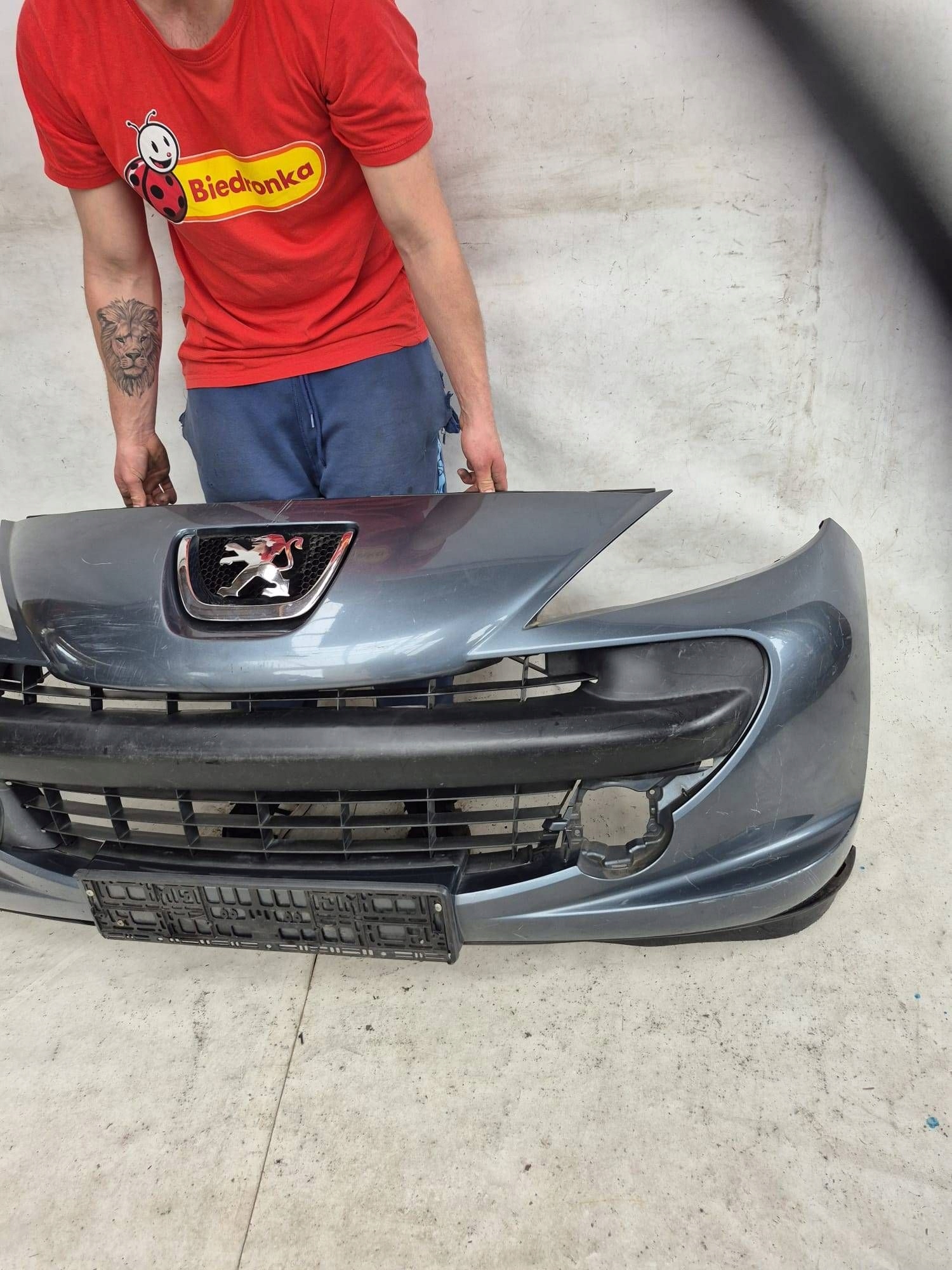 PEUGEOT 207 CC CABRIO 07-14 bumper front front 9654356880
