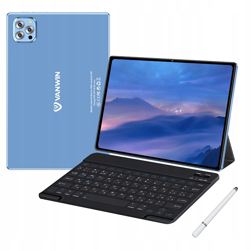 VANWIN - Tablette Tactile G16(WiFi) 10 Pouces Android 12, 12 Go RAM + 256  Go ROM-1 To Extensible Octa-Core Tablette avec WiFi-6 7000mAh Bleu - Tablette  Android - Rue du Commerce