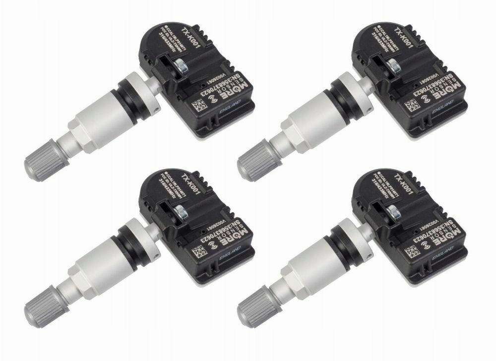 Snímače tlaku pneumatík Tpms Mobiletron TX-K001EU pod testerom Mobiletron 4x