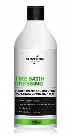 

Sunnycar Do Pielęgnacji Opon I Plastików Zewnątrz